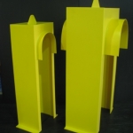 Yellow HDPE Guards